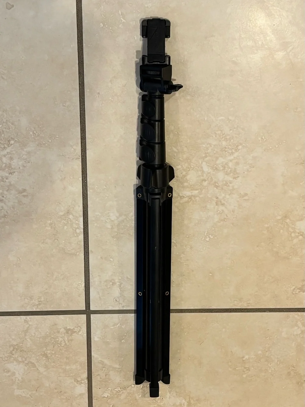 Adjustable Black Floor Lantern Stand - Modern Home Accent